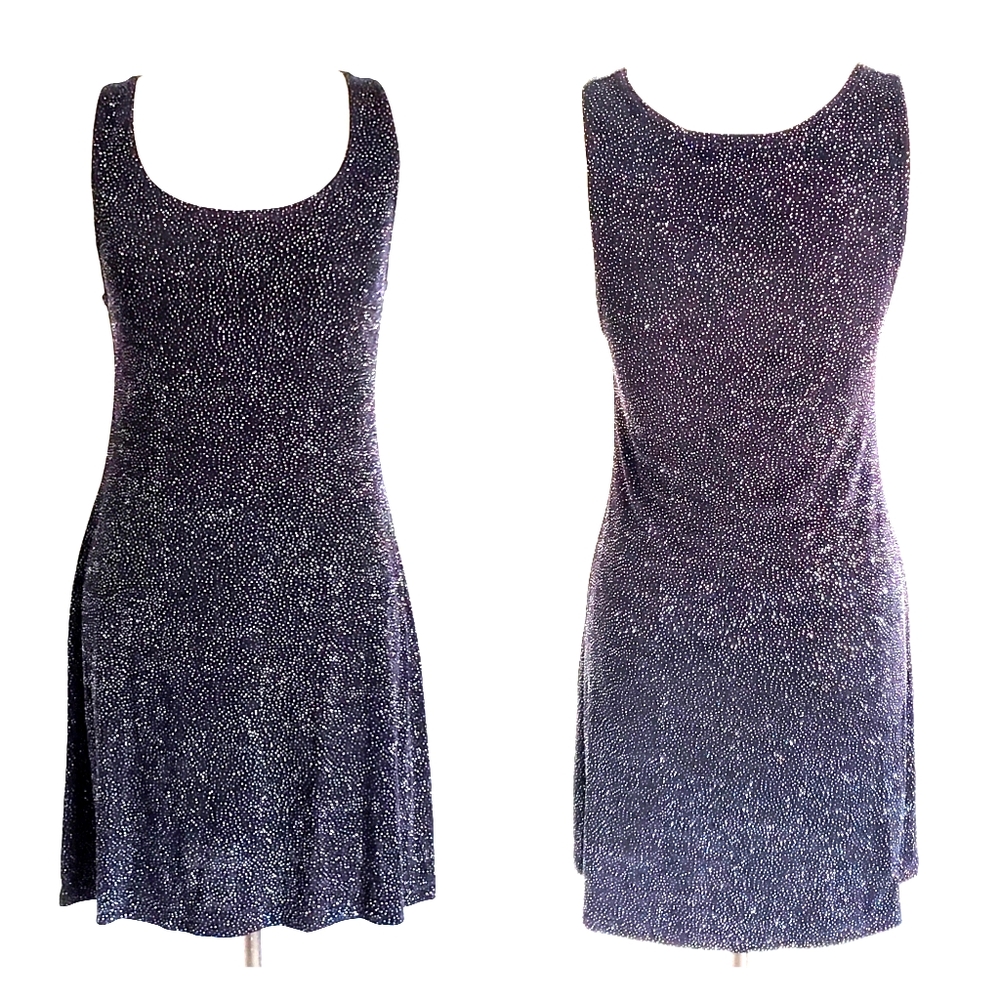 Glitter mini dress